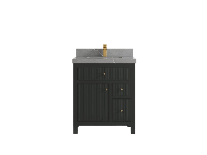 Sonoma 30 in W x 22 in D Reeded Free Standing Single Sink Bathroom Vanity blt - photo 19