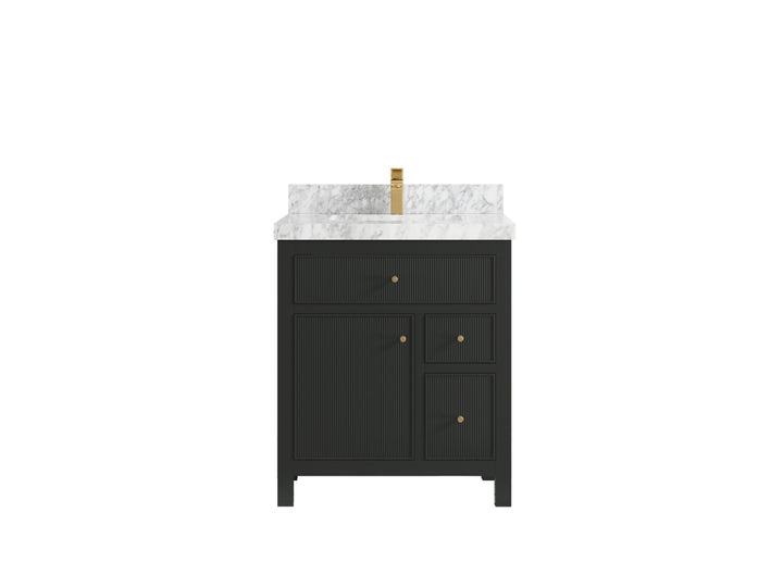 Sonoma 30 in W x 22 in D Reeded Free Standing Single Sink Bathroom Vanity blt - photo 12
