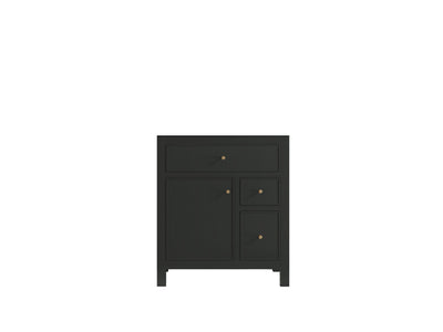 Sonoma 30 in W x 22 in D Reeded Free Standing Single Sink Bathroom Vanity blt - Willow Bath and Vanity