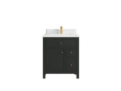 Sonoma 30 in W x 22 in D Reeded Free Standing Single Sink Bathroom Vanity - photo 15
