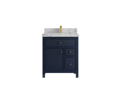 Sonoma 30 in W x 22 in D Reeded Free Standing Single Sink Bathroom Vanity hln - Willow Bath and Vanity