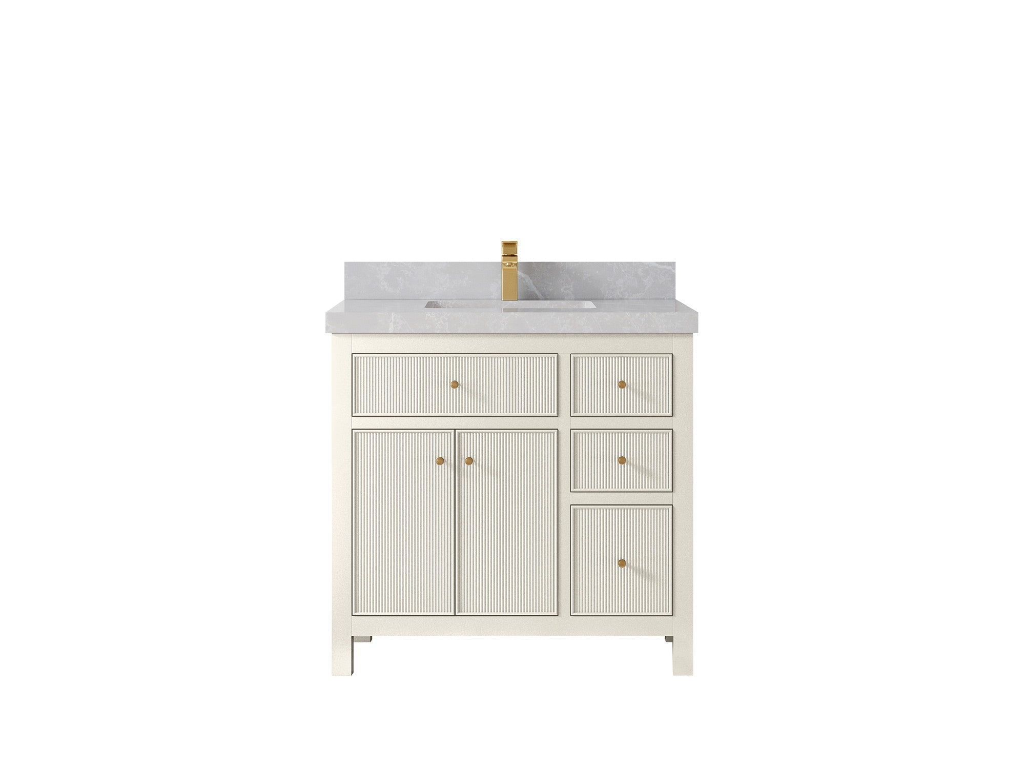 Sonoma 36 in. W x 22 in. D Center Sink Bathroom Vanity - Willow Bath and Vanity