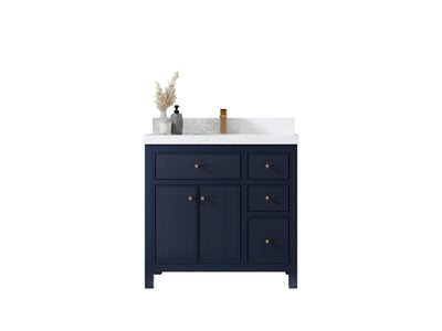 Sonoma 36 in. W x 22 in. D Center Sink Bathroom Vanity - Willow Bath and Vanity