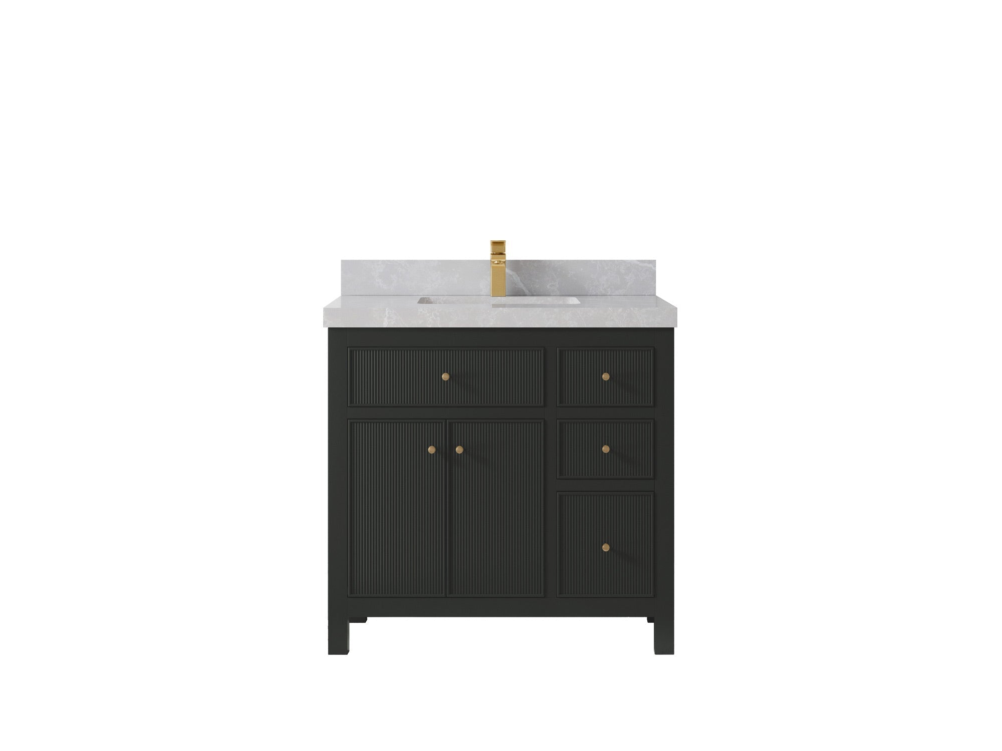 Sonoma 36 in. W x 22 in. D Center Sink Bathroom Vanity - Willow Bath and Vanity