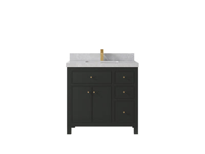 Sonoma 36 in. W x 22 in. D Center Sink Bathroom Vanity - Willow Bath and Vanity