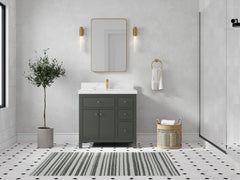 Sonoma 36 in. W x 22 in. D Center Sink Bathroom Vanity - photo 4
