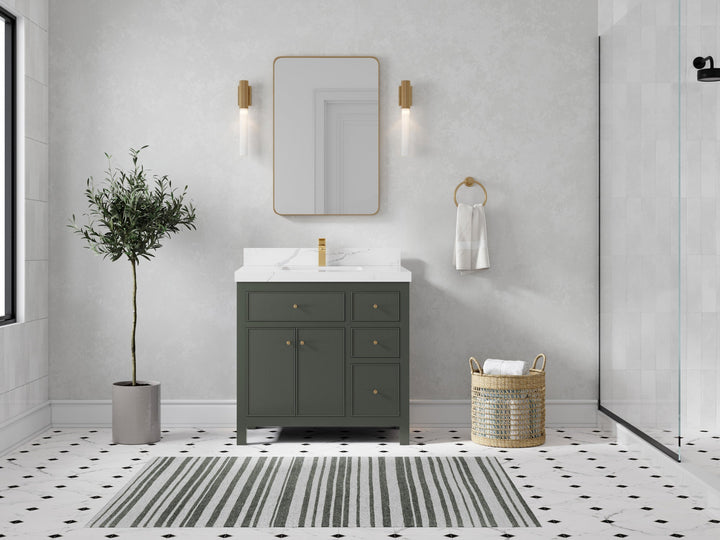 Sonoma 36 in. W x 22 in. D Center Sink Bathroom Vanity - photo 4