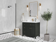 Sonoma 36 in. W x 22 in. D with Center Sink Bathroom Vanity - photo 2