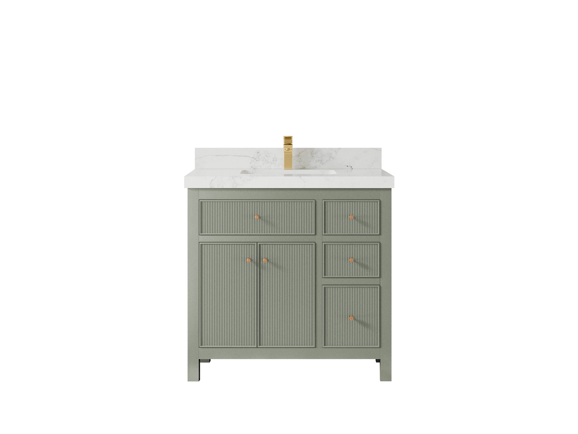 Sonoma 36 in. W x 22 in. D Center Sink Bathroom Vanity - Willow Bath and Vanity