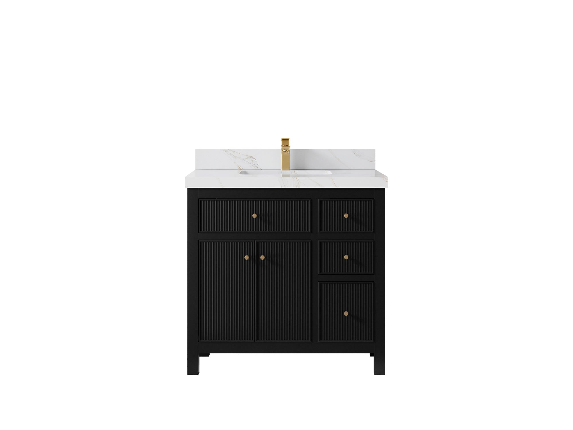 Sonoma 36 in. W x 22 in. D Center Sink Bathroom Vanity - Willow Bath and Vanity