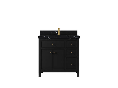 Sonoma 36 in. W x 22 in. D Center Sink Bathroom Vanity - Willow Bath and Vanity