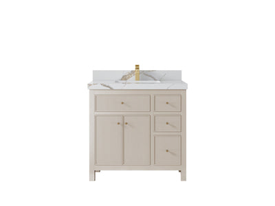 Sonoma 36 in. W x 22 in. D Center Sink Bathroom Vanity - Willow Bath and Vanity