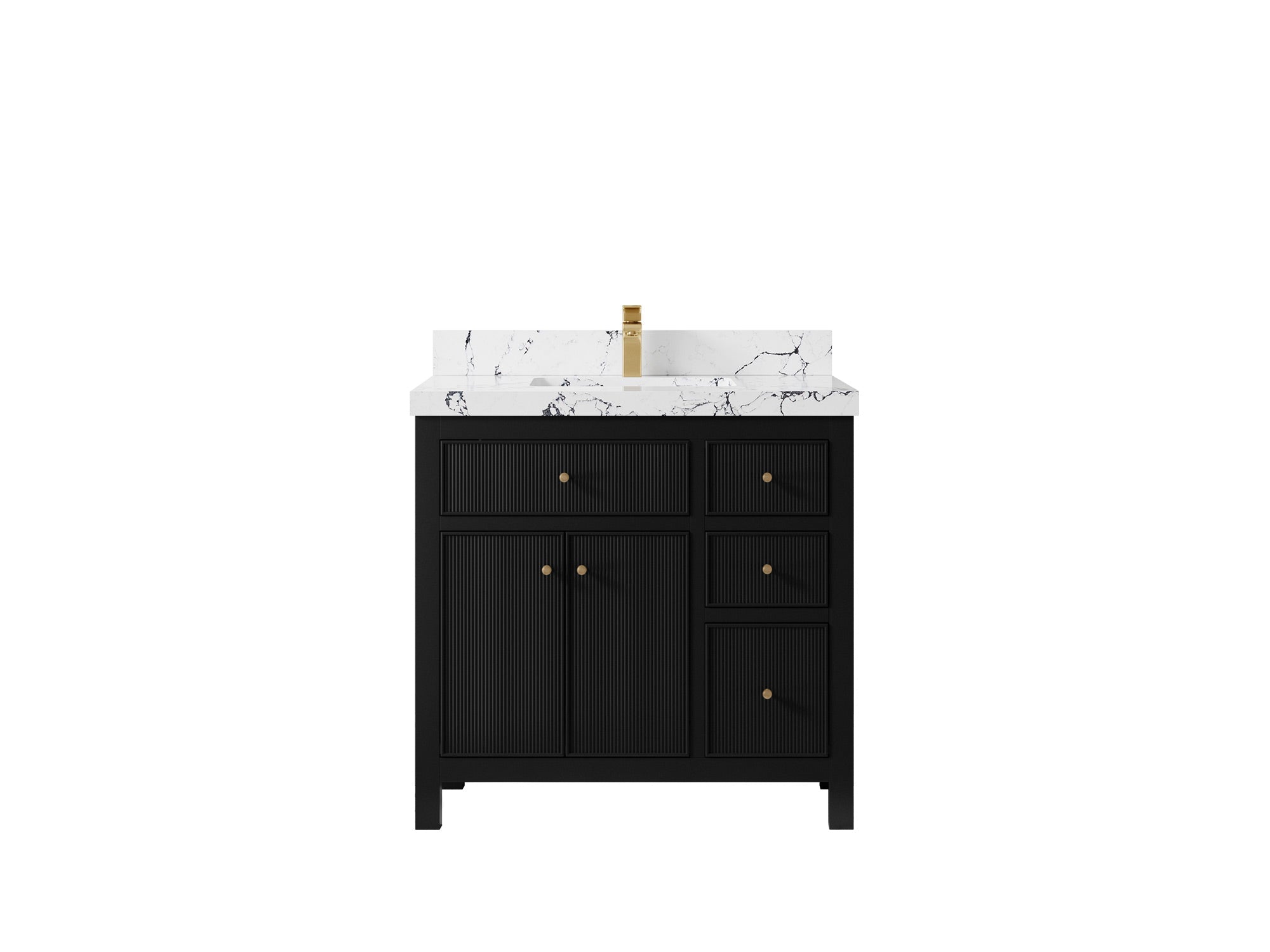 Sonoma 36 in. W x 22 in. D Center Sink Bathroom Vanity - Willow Bath and Vanity