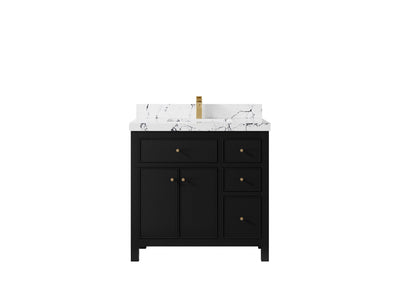 Sonoma 36 in. W x 22 in. D Center Sink Bathroom Vanity - Willow Bath and Vanity