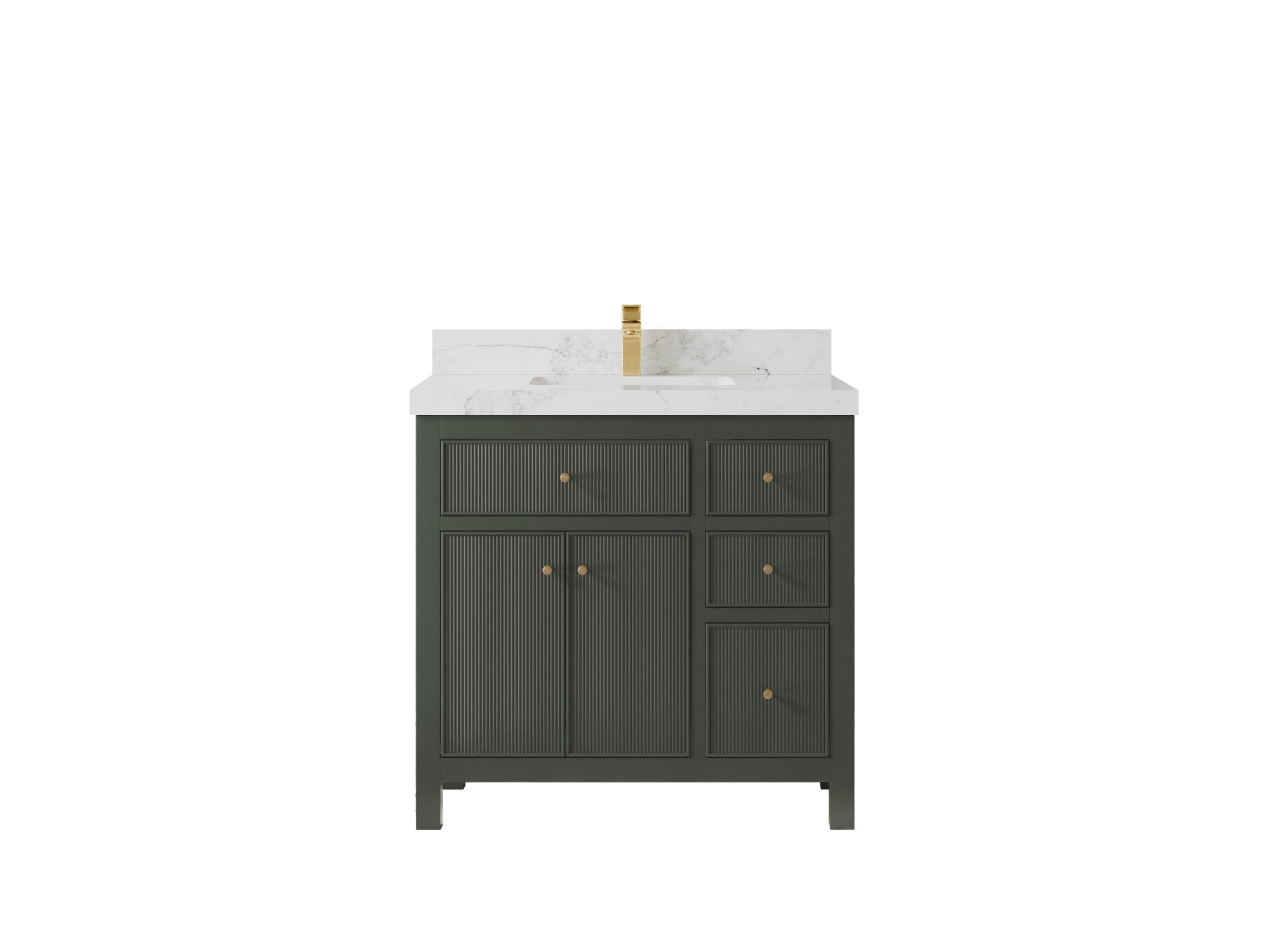 Sonoma 36 in. W x 22 in. D Center Sink Bathroom Vanity - Willow Bath and Vanity