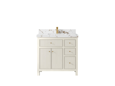 Sonoma 36 in. W x 22 in. D Center Sink Bathroom Vanity - Willow Bath and Vanity