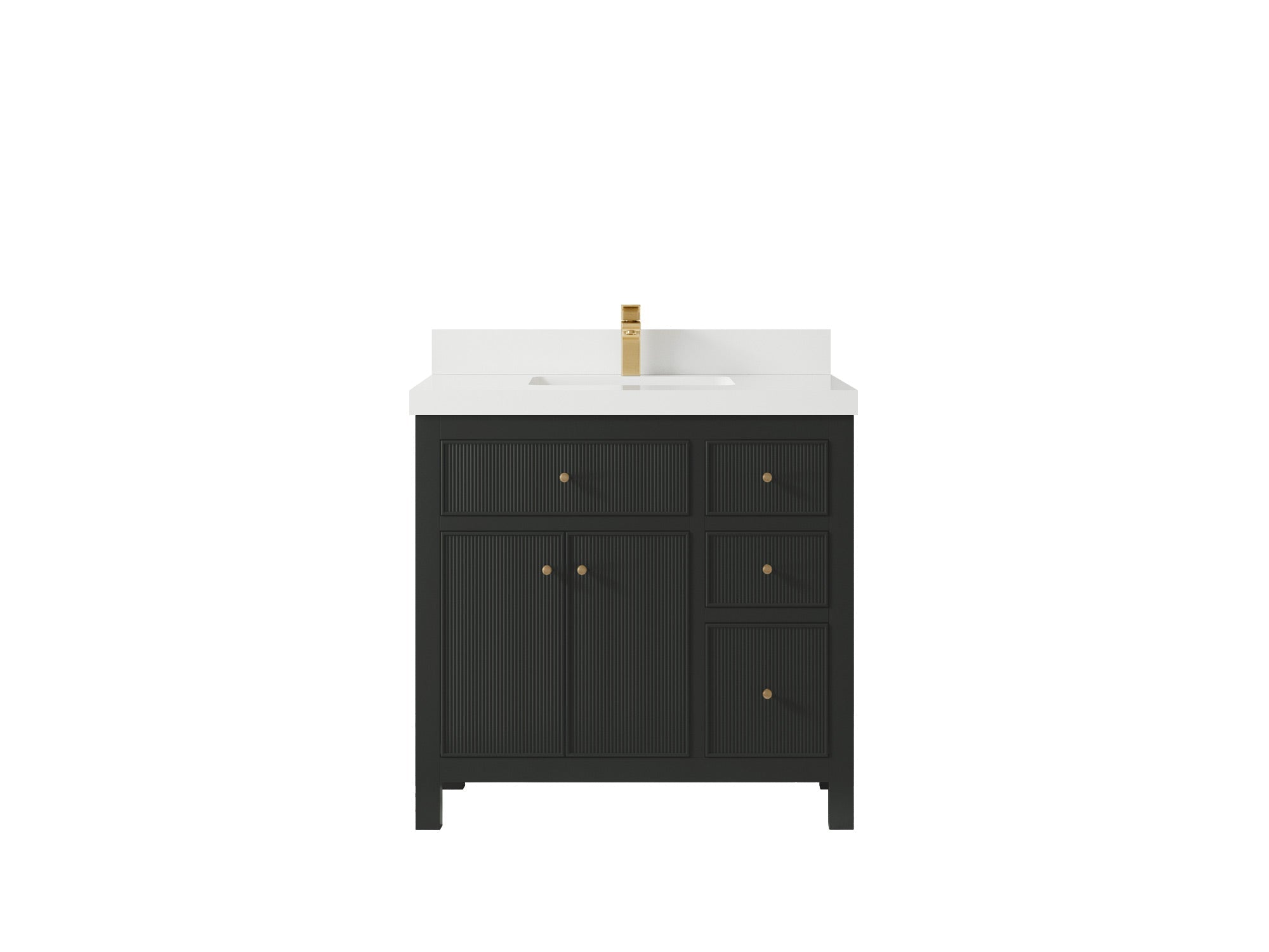 Sonoma 36 in. W x 22 in. D Center Sink Bathroom Vanity - Willow Bath and Vanity