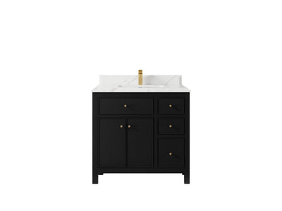 Sonoma 36 in. W x 22 in. D Center Sink Bathroom Vanity - Willow Bath and Vanity
