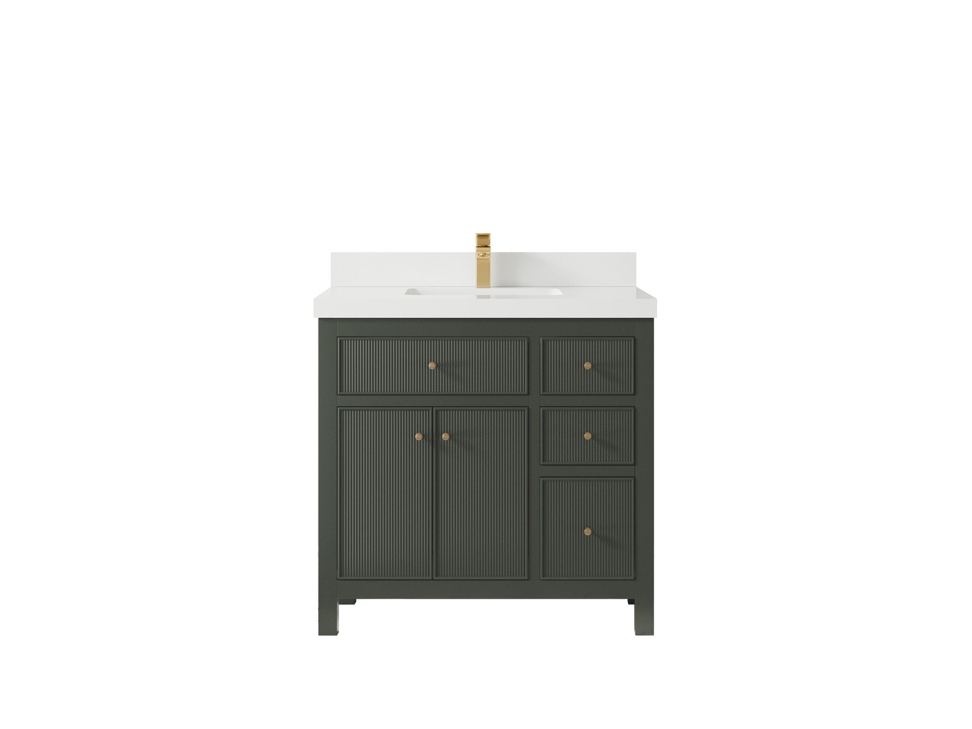 Sonoma 36 in. W x 22 in. D Center Sink Bathroom Vanity - Willow Bath and Vanity