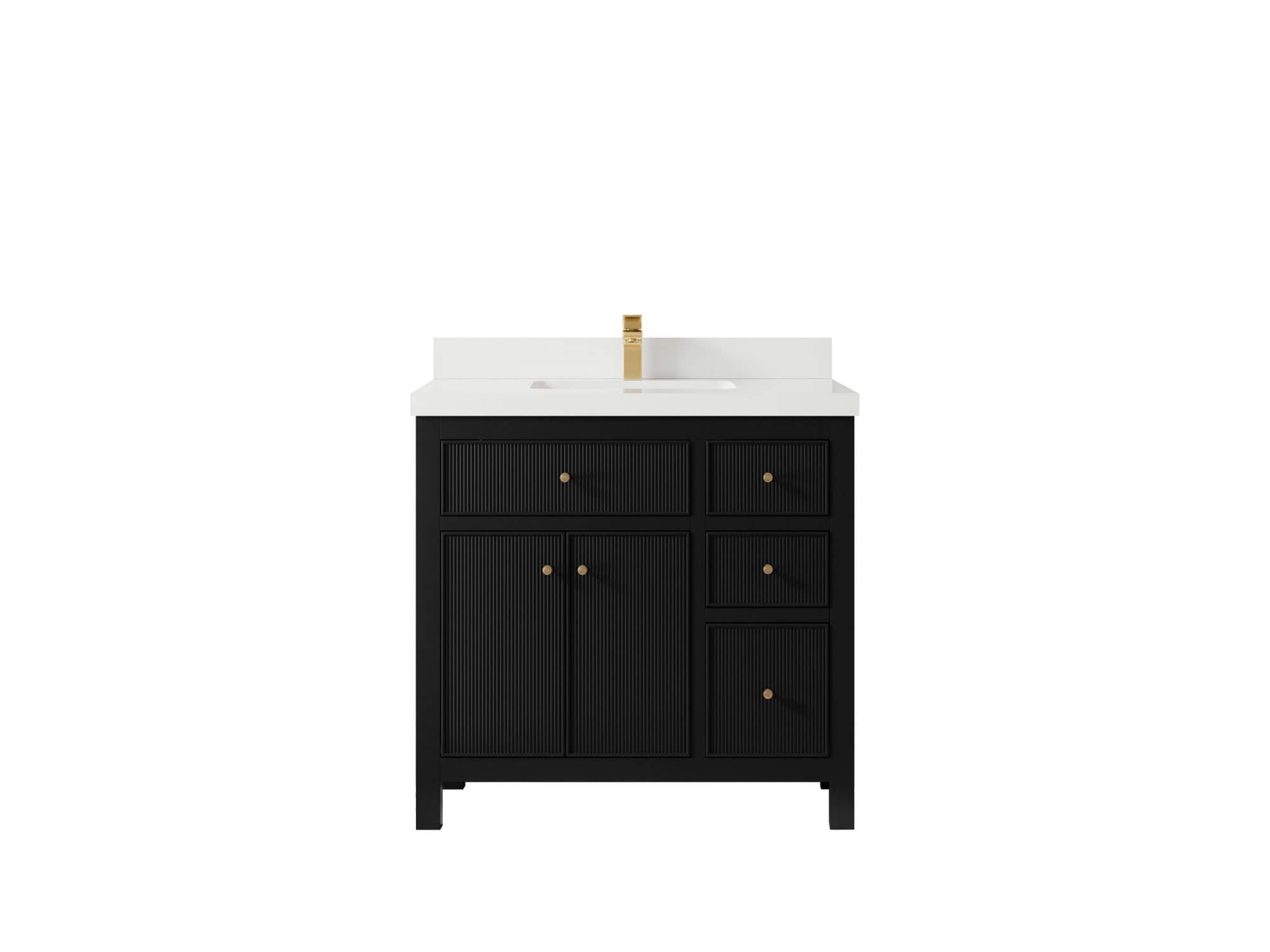 Sonoma 36 in. W x 22 in. D Center Sink Bathroom Vanity - Willow Bath and Vanity