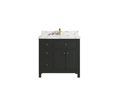 Sonoma 36 in. W x 22 in. D Center Sink Bathroom Vanity - Willow Bath and Vanity