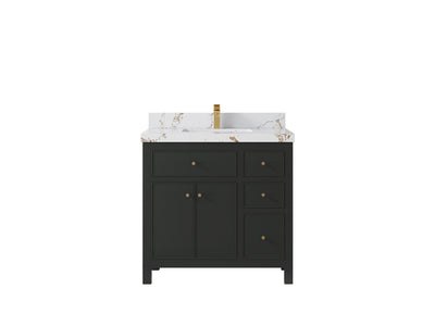Sonoma 36 in. W x 22 in. D Center Sink Bathroom Vanity - Willow Bath and Vanity