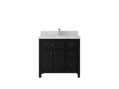 Sonoma 36 in. W x 22 in. D Center Sink Bathroom Vanity - Willow Bath and Vanity