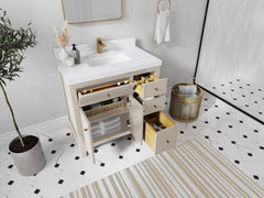 Sonoma 36 in. W x 22 in. D Center Sink Bathroom Vanity - photo 3