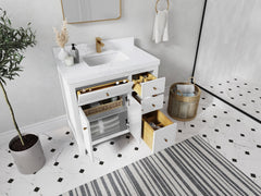 Sonoma 36 in. W x 22 in. D Center Sink Bathroom Vanity - photo 3