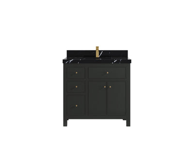 Sonoma 36 in. W x 22 in. D Center Sink Bathroom Vanity - Willow Bath and Vanity