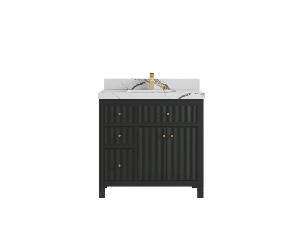 Sonoma 36 in. W x 22 in. D Center Sink Bathroom Vanity - Willow Bath and Vanity