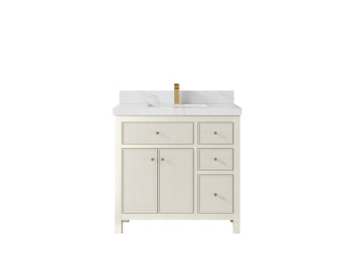 Sonoma 36 in. W x 22 in. D Center Sink Bathroom Vanity - Willow Bath and Vanity