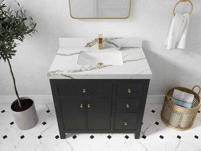 Sonoma 36 in. W x 22 in. D Center Sink Bathroom Vanity - Willow Bath and Vanity