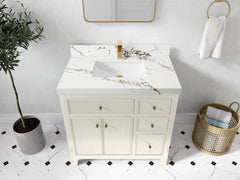 Sonoma 36 in. W x 22 in. D Center Sink Bathroom Vanity - photo 32