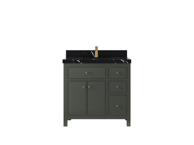 Sonoma 36 in. W x 22 in. D Center Sink Bathroom Vanity - Willow Bath and Vanity