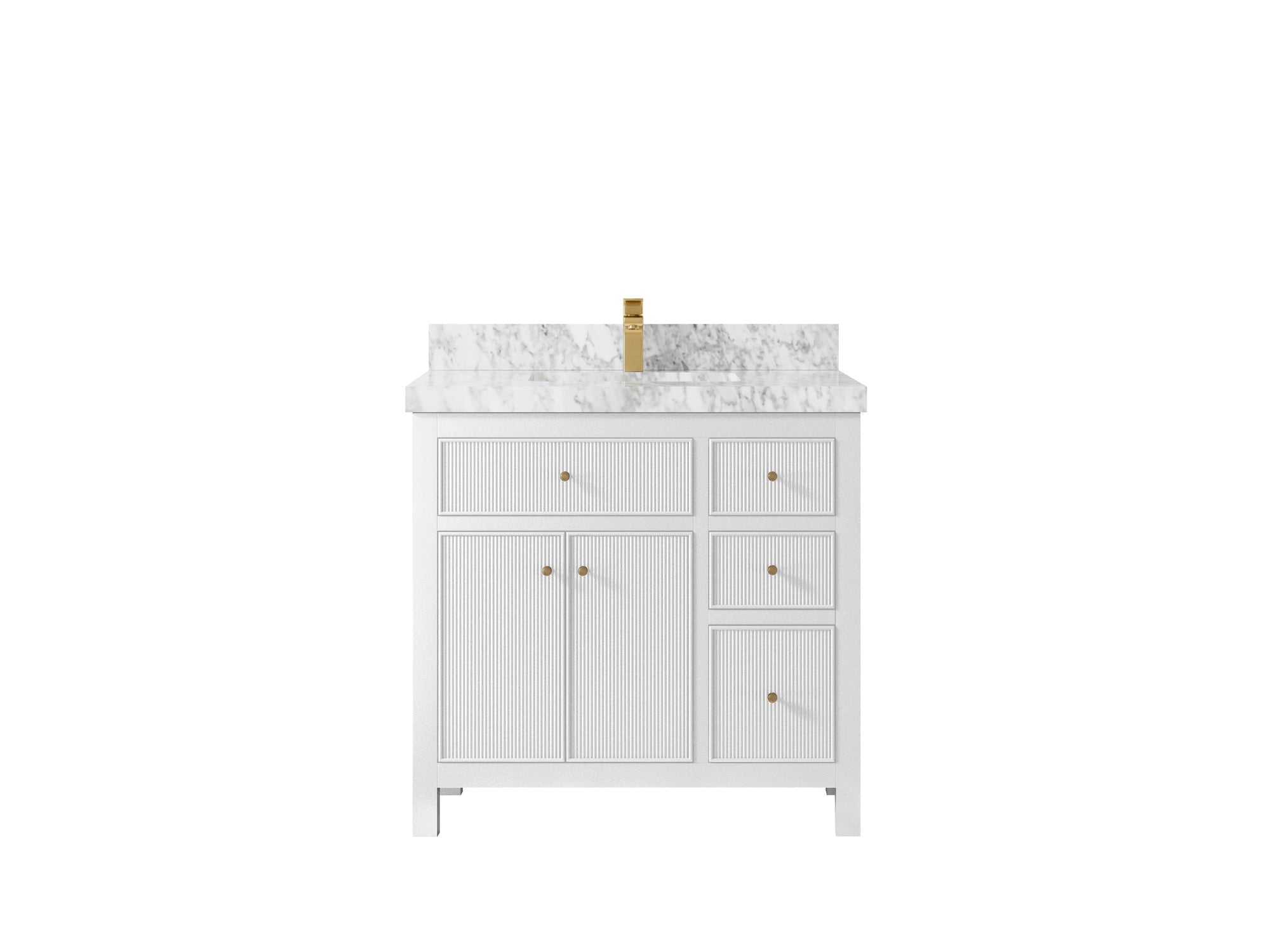 Sonoma 36 in. W x 22 in. D Center Sink Bathroom Vanity - Willow Bath and Vanity
