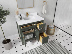 Sonoma 36 in. W x 22 in. D Center Sink Bathroom Vanity - photo 3