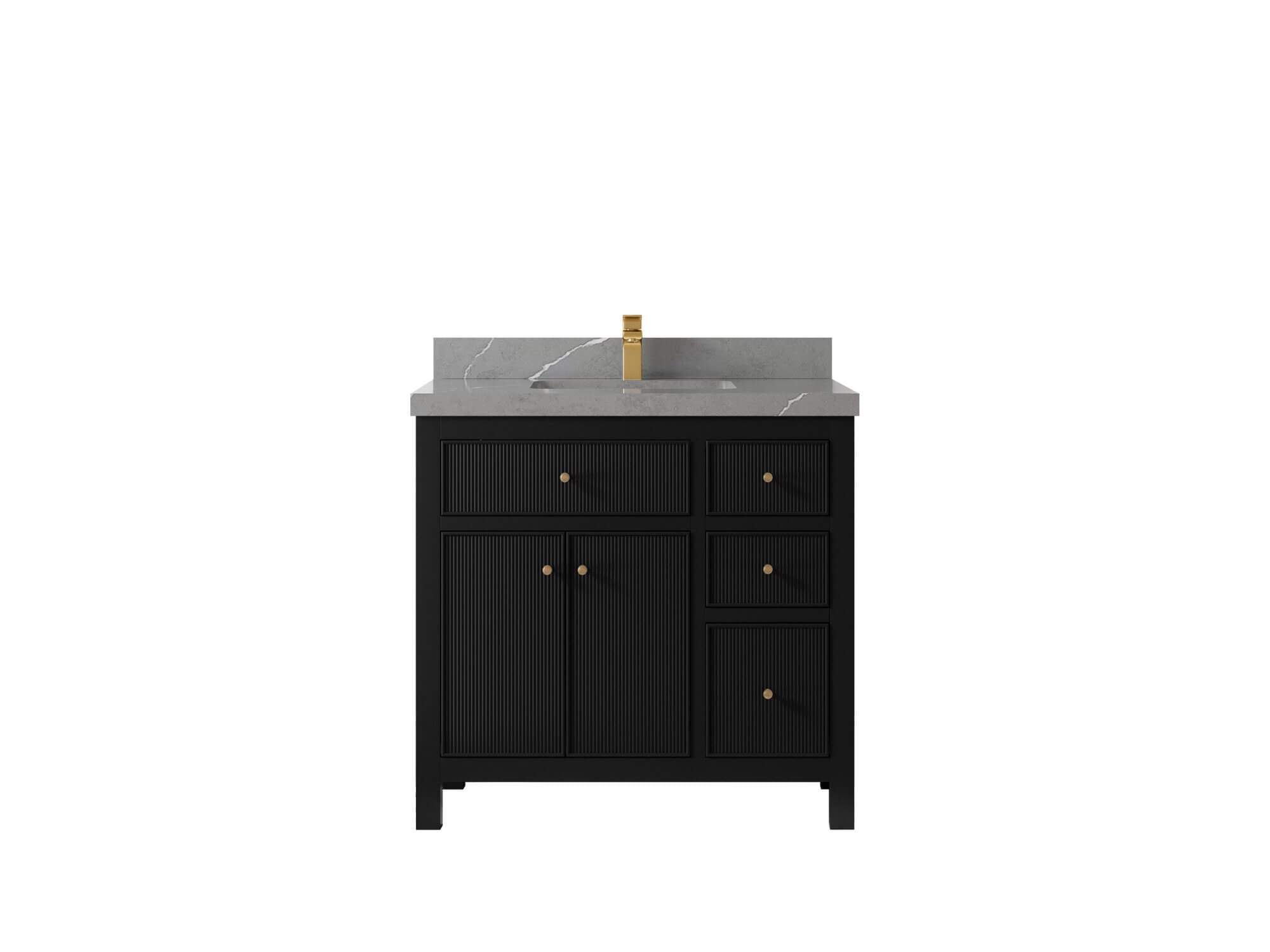 Sonoma 36 in. W x 22 in. D Center Sink Bathroom Vanity - Willow Bath and Vanity