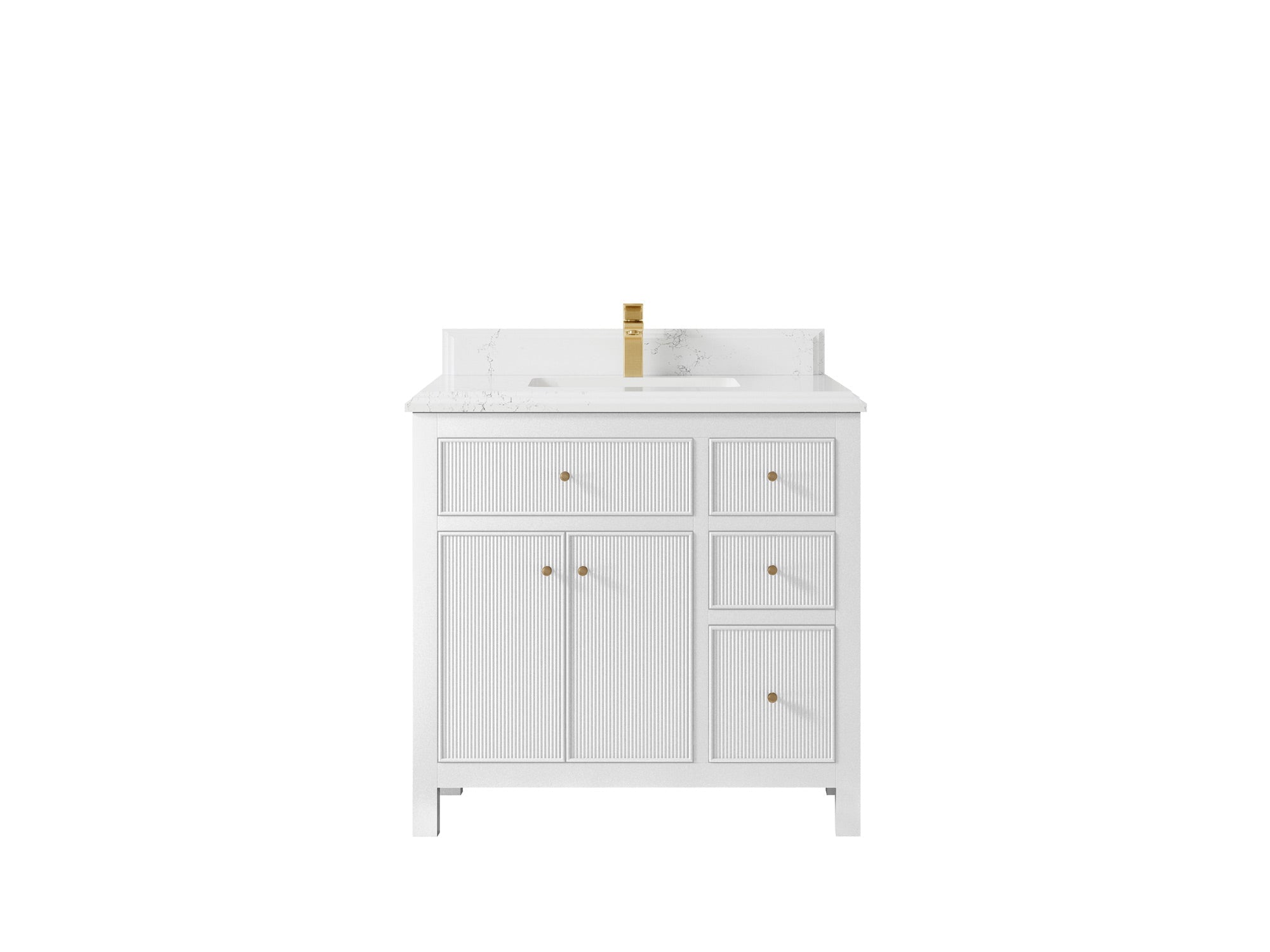 Sonoma 36 in. W x 22 in. D Center Sink Bathroom Vanity - Willow Bath and Vanity