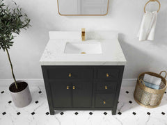 Sonoma 36 in. W x 22 in. D Center Sink Bathroom Vanity - photo 28