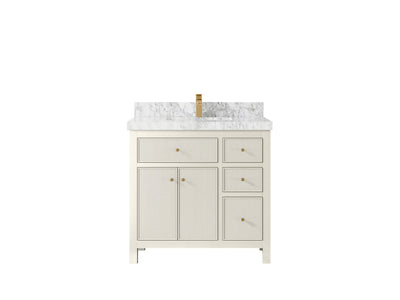 Sonoma 36 in. W x 22 in. D Center Sink Bathroom Vanity - Willow Bath and Vanity