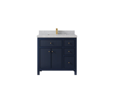 Sonoma 36 in. W x 22 in. D Center Sink Bathroom Vanity - Willow Bath and Vanity