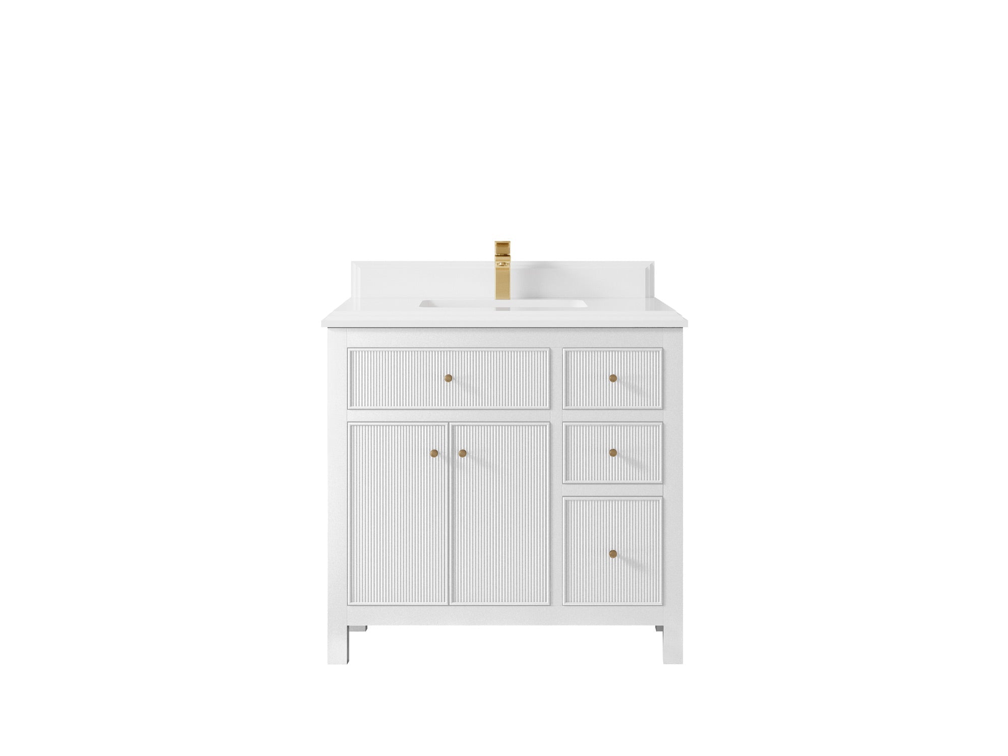 Sonoma 36 in. W x 22 in. D Center Sink Bathroom Vanity - Willow Bath and Vanity