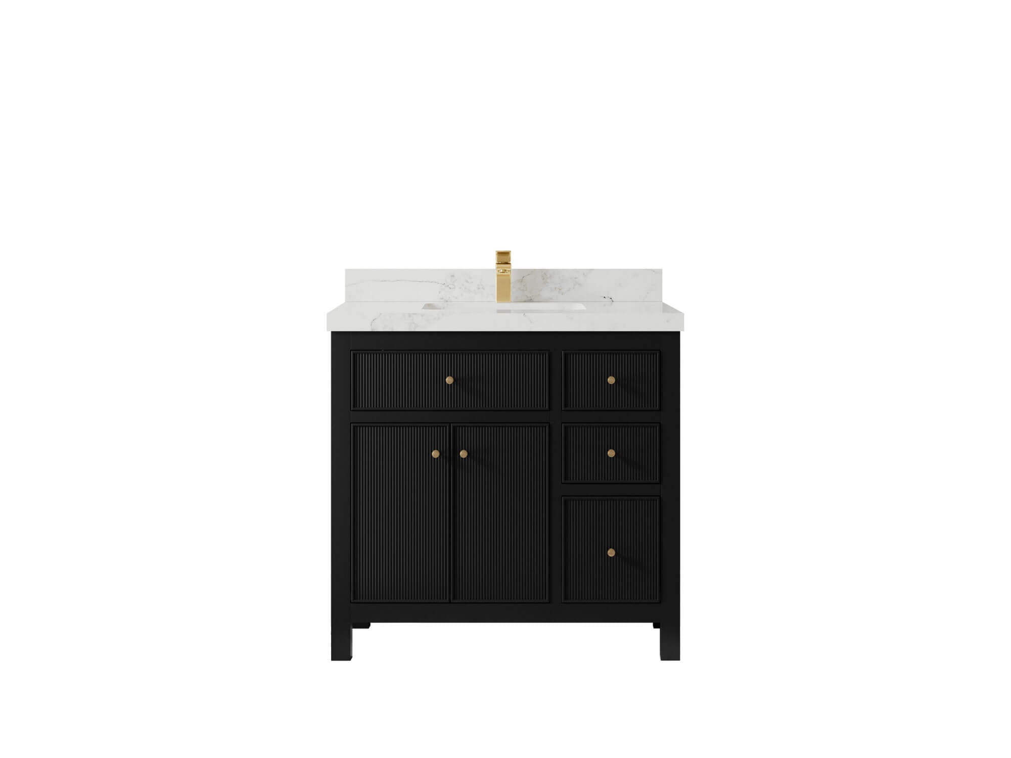 Sonoma 36 in. W x 22 in. D Center Sink Bathroom Vanity - Willow Bath and Vanity