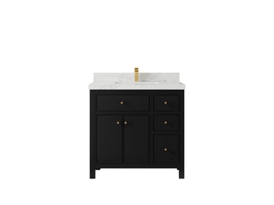 Sonoma 36 in. W x 22 in. D Center Sink Bathroom Vanity - Willow Bath and Vanity