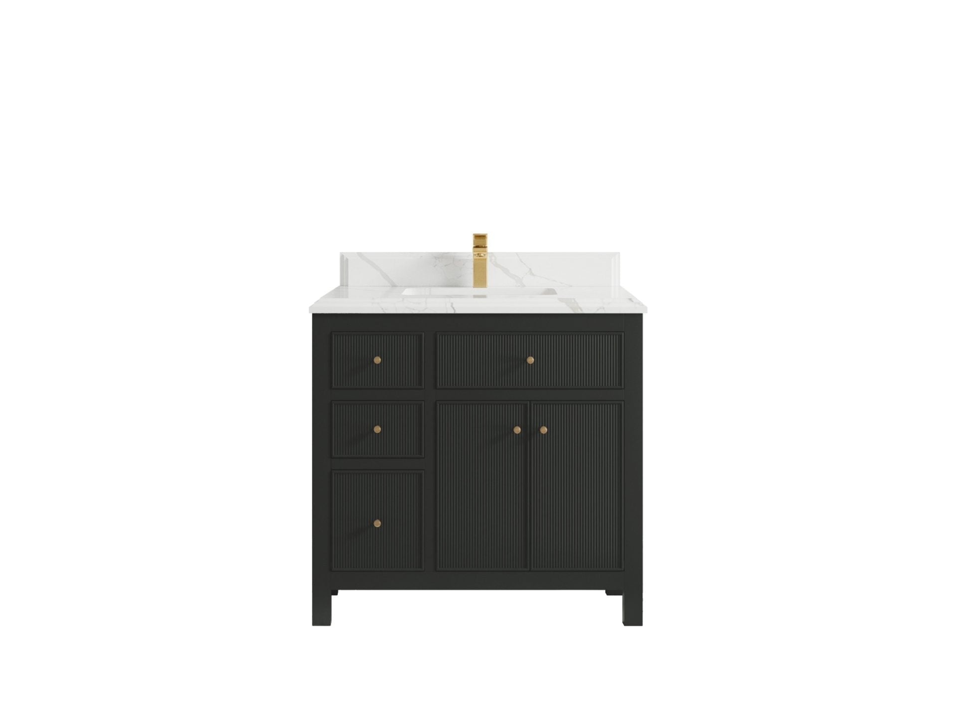 Sonoma 36 in. W x 22 in. D Center Sink Bathroom Vanity - Willow Bath and Vanity