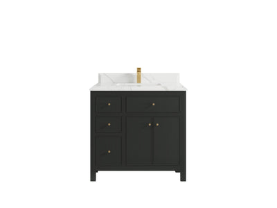 Sonoma 36 in. W x 22 in. D Center Sink Bathroom Vanity - Willow Bath and Vanity