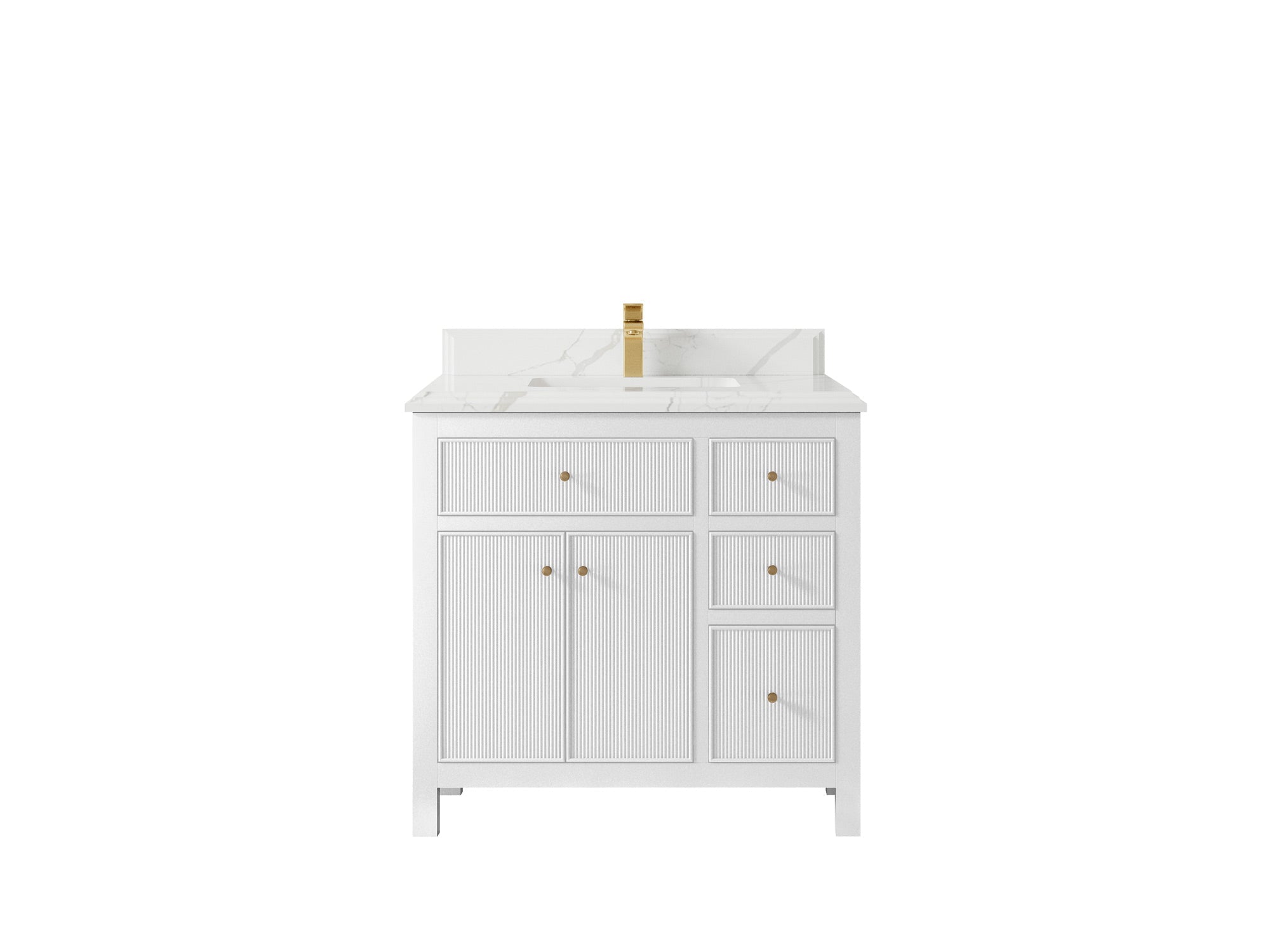 Sonoma 36 in. W x 22 in. D Center Sink Bathroom Vanity - Willow Bath and Vanity