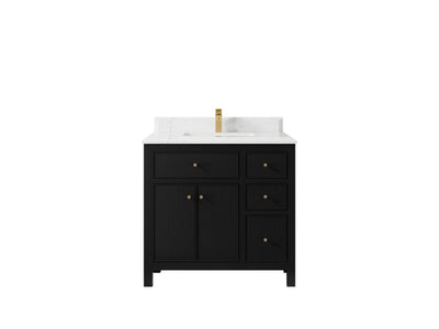 Sonoma 36 in. W x 22 in. D Center Sink Bathroom Vanity - Willow Bath and Vanity