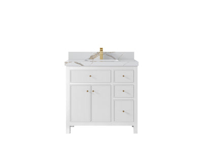 Sonoma 36 in. W x 22 in. D Center Sink Bathroom Vanity - Willow Bath and Vanity